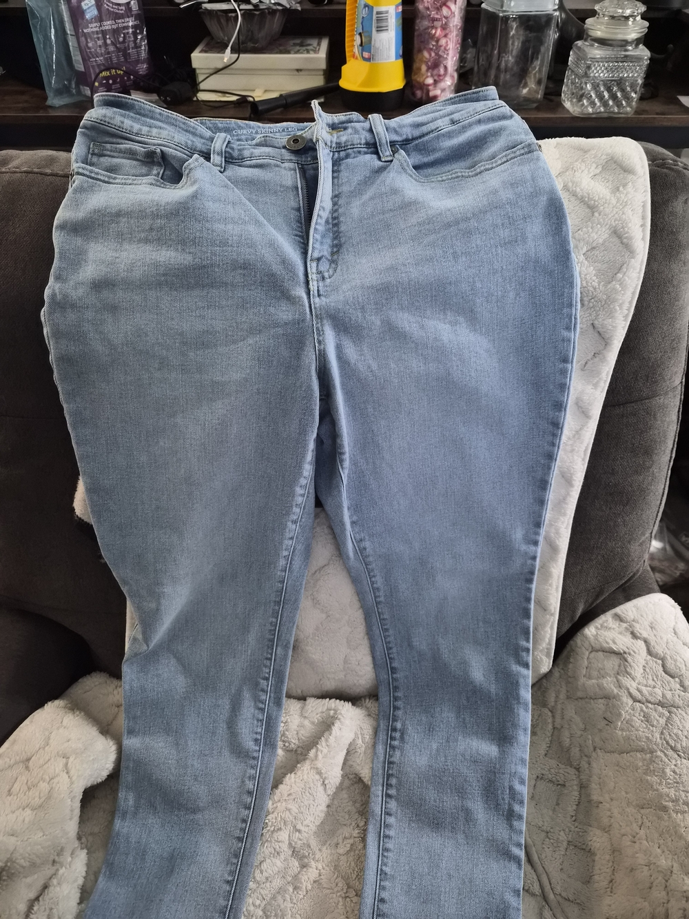 Style & Co. Light Blue Skinny Jeans for Women